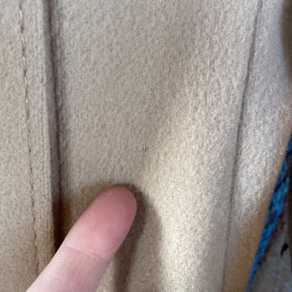 Vintage Weatherbee Wool Tan Pea Coat - Picture 3 of 7